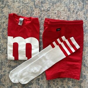 Boys’ Red M&M Costume